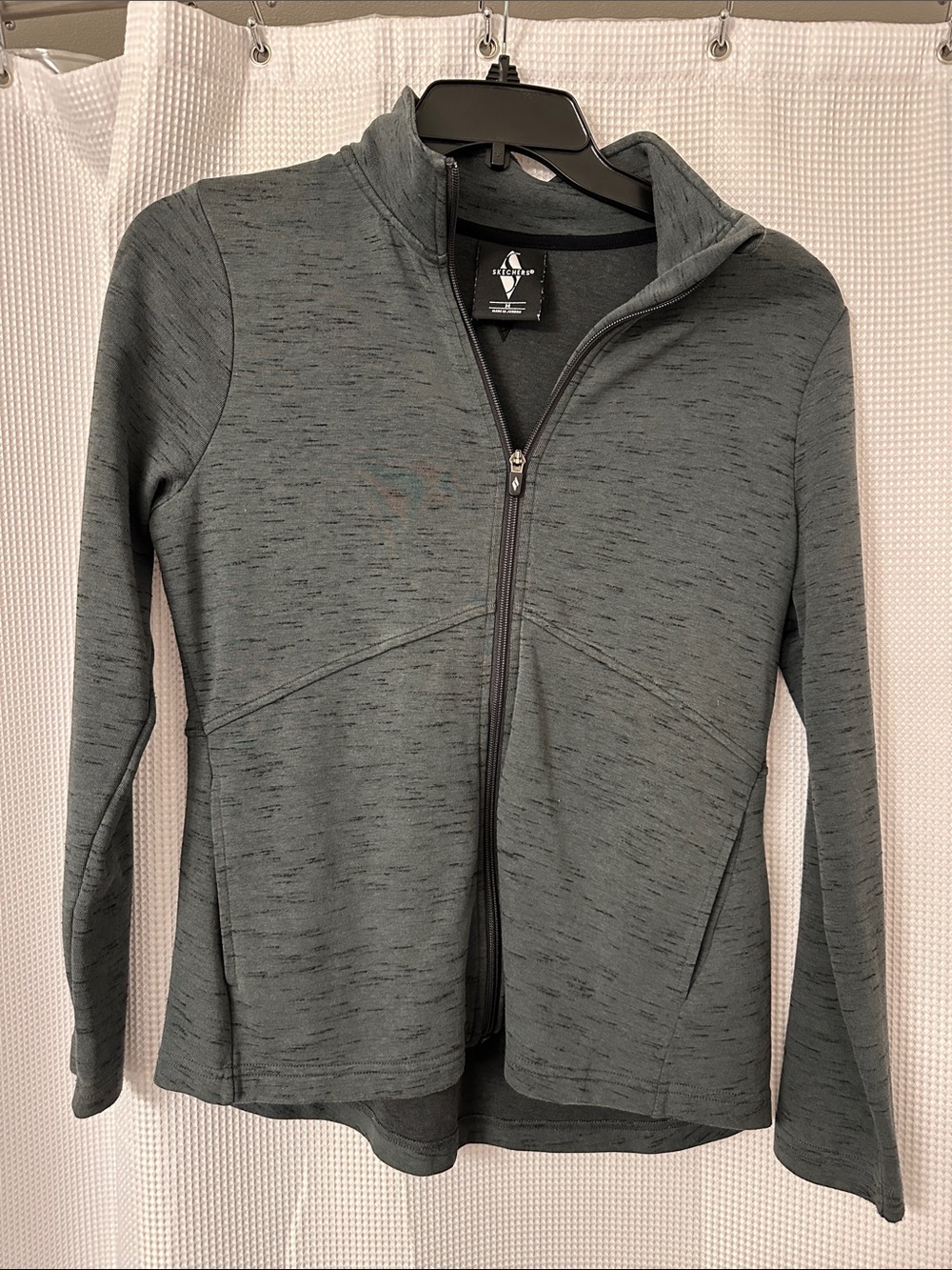 Women's Grey Full-Zip Jacket